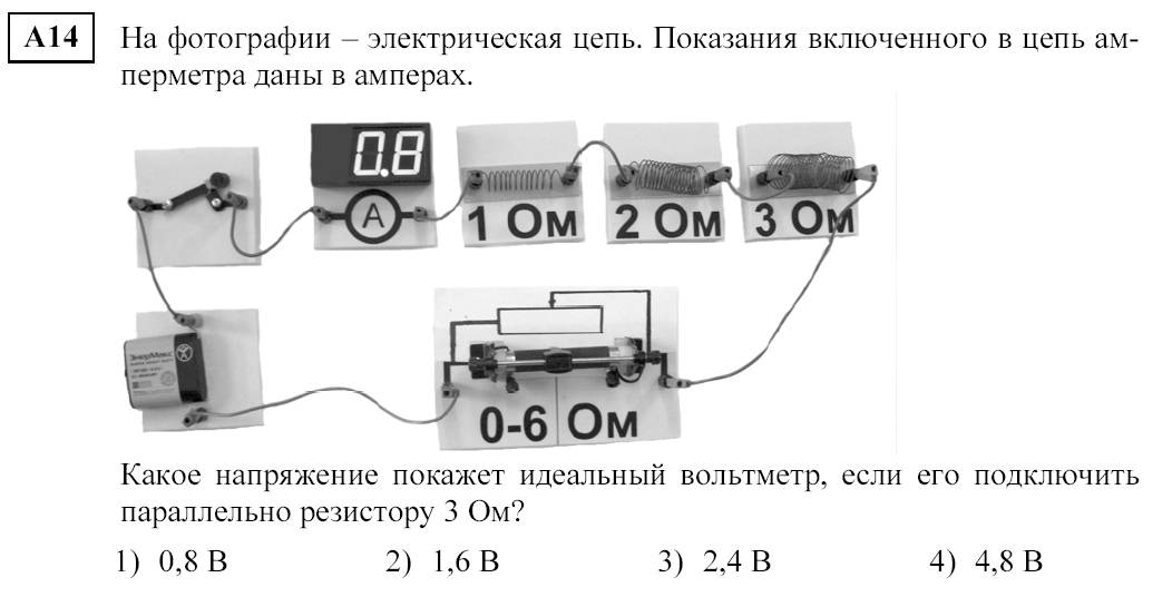 На рисунке представлена мгновенная фотография электрической составляющей