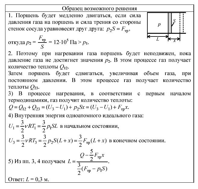 Давление газа в поршне. Варианты решения задачи. Сила давления газа на поршень. Определите давление газа в конечном состоянии.. Среднее давление газа на поршень.